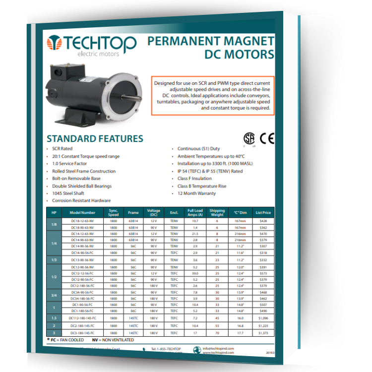 TECHTOP Electric Motors