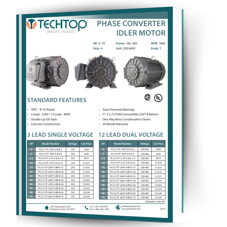 TECHTOP Electric Motors