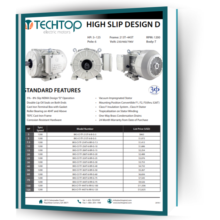 Techtop TECHTOP Electric Motors