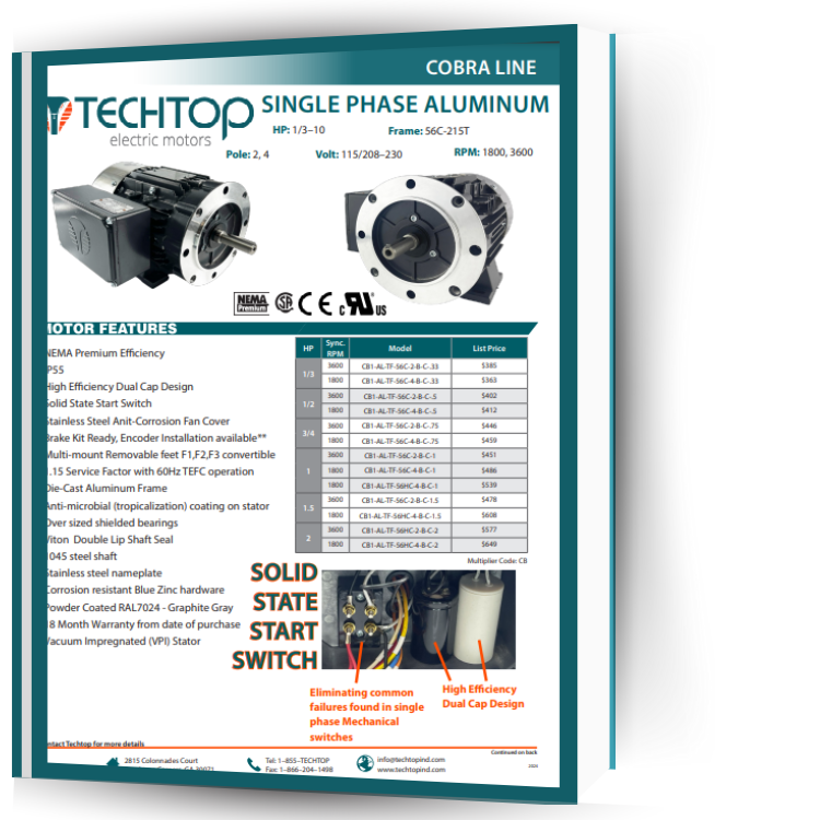 TECHTOP Electric Motors